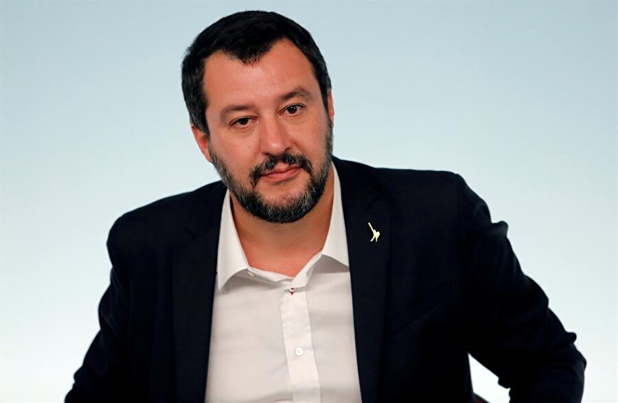 İtalya İçişleri Bakanı ve Başbakan Yardımcısı Matteo Salvini