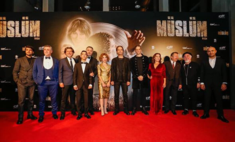 Müslüm filminin galası İstanbul'da gerçekleşti.