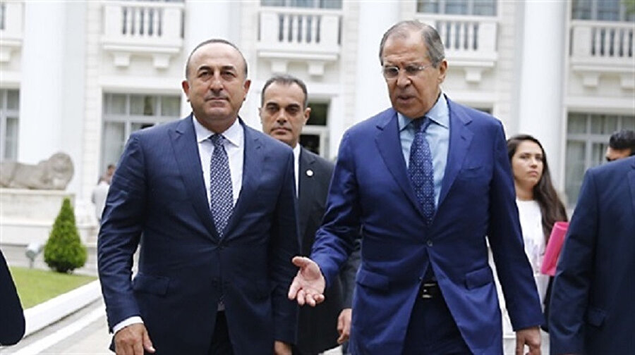 Çavuşoğlu zirve öncesinde Rus Dışişleri Bakanını ağırladı.