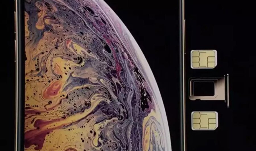 iPhone XS ya da iPhone XR'ın en radikal yeniliklerinden biri de çift SIM kart desteği. 