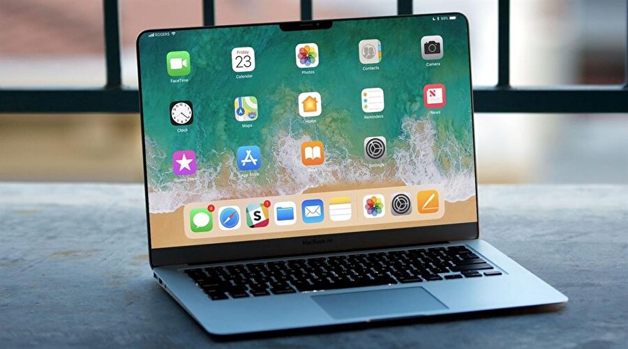 Apple'ın ilk kez iPhone X'da kullandığı çentik ekranlı tasarımı yeni nesil iPad'lerin yanı sıra MacBook'larda da tercih edebileceği üzerinde duruluyor. 