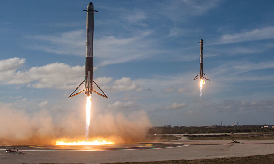 SpaceX, uzay çalışmaları konusunda en güçlü roketleri bünyesinde barındırıyor.