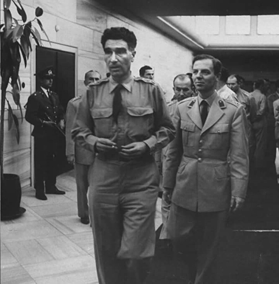 27 Mayıs 1960 darbesinin lideri Cemal Madanoğlu (önde)