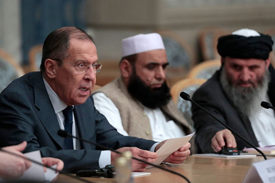 "Uluslararası Afganistan Barış Konferansı"nda Rusya Dışişleri Bakanı Sergey Lavrov, DEAŞ’ın Afganistan’da yayıldığına dikkat çekti.