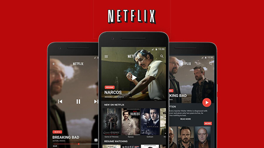 Netflix, Android'de en başarılı ngörülen uygulamalar arasında yer alıyor. 