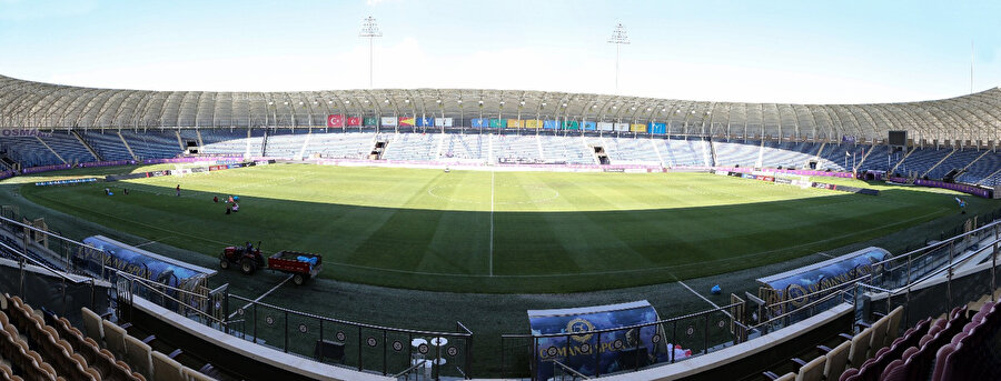 Osmanlı Stadı'nın zemininin futbol oynamaya elverişli olmadığı gerekçesiyle maç Kayseri Kadir Has Stadyumu'na alındı.