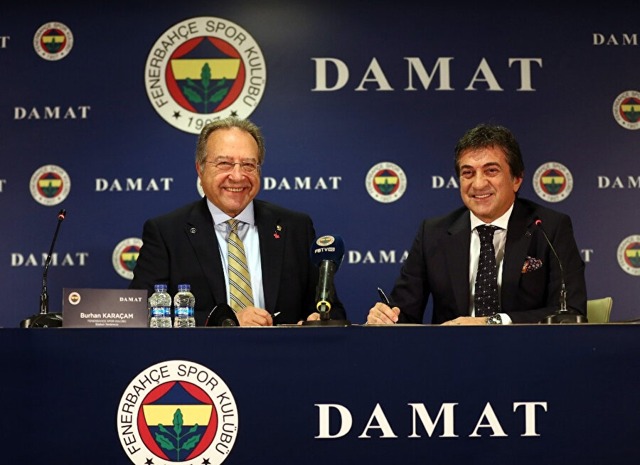 Fenerbahçe, geçtiğimiz günlerde Damat ile sponsorluk anlaşması imzalamıştı.