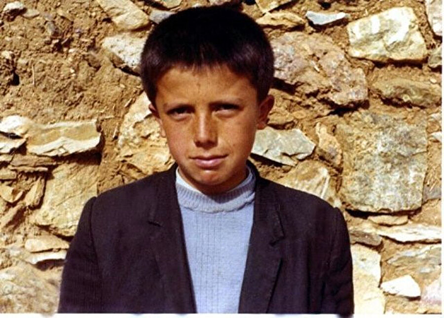 Zeybekçi'nin çocukluk yıllarından bir kare