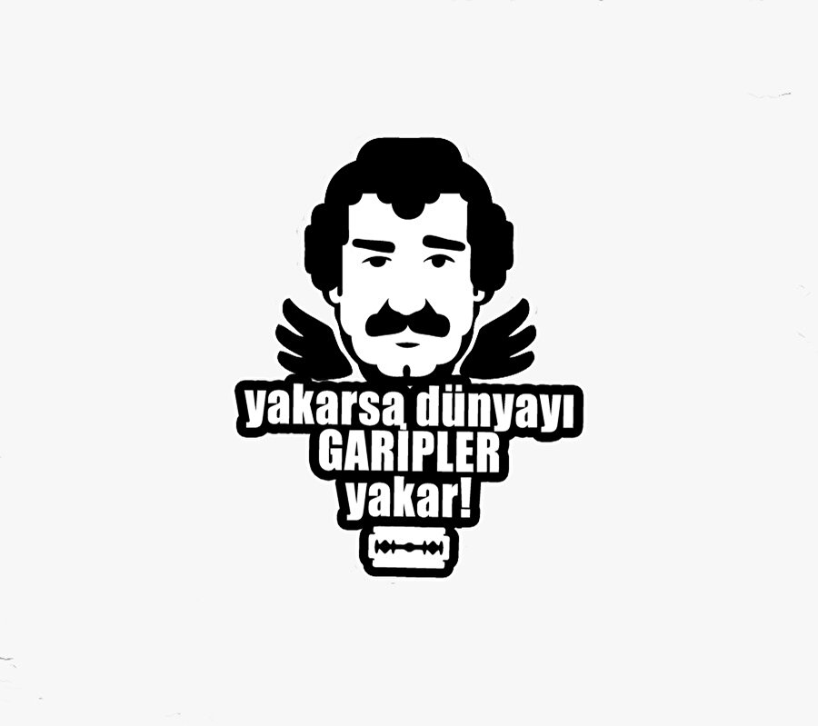'Garipler' isimli kulübün logosu
