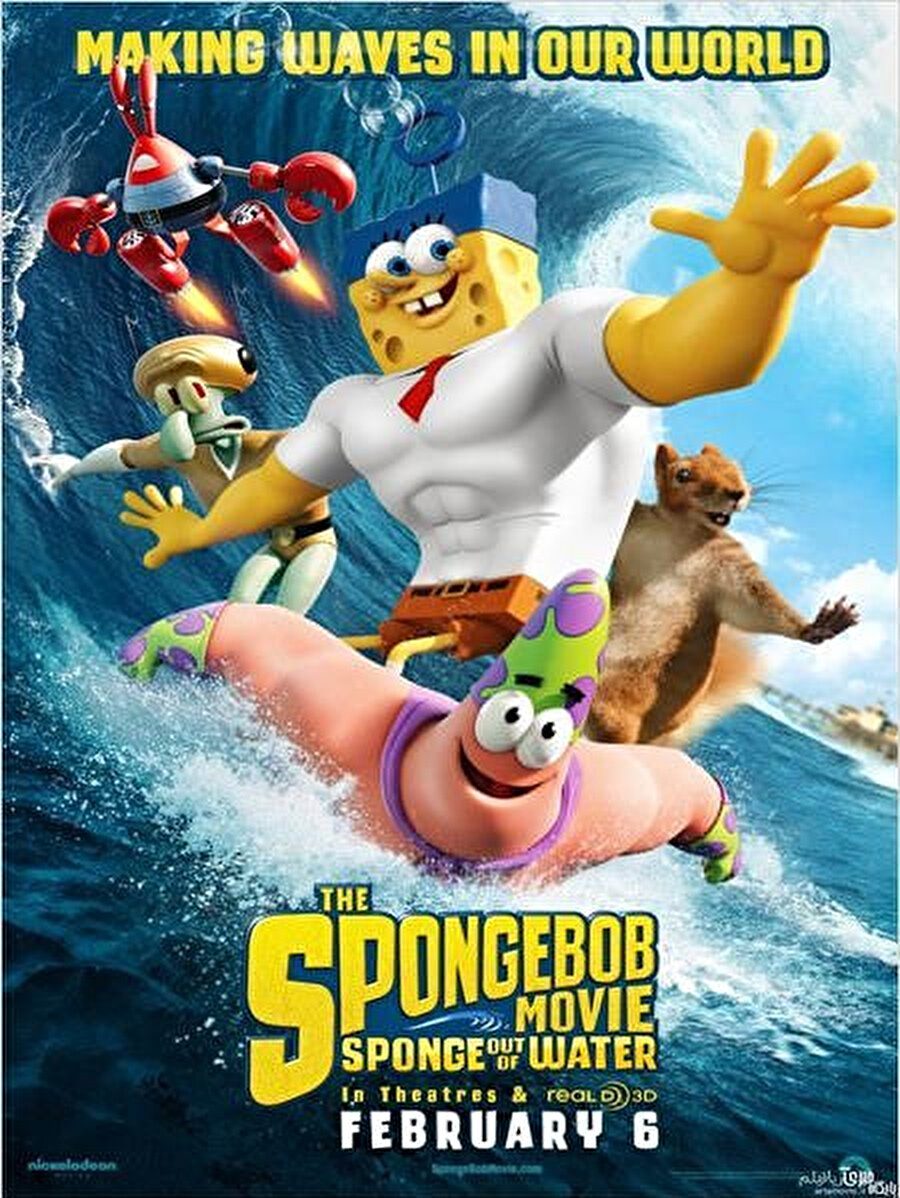 2004 yılında yönetmenliğini Stephen Hillenburg'un üstlendiği Sünger Bob Kare Pantalon filmi.