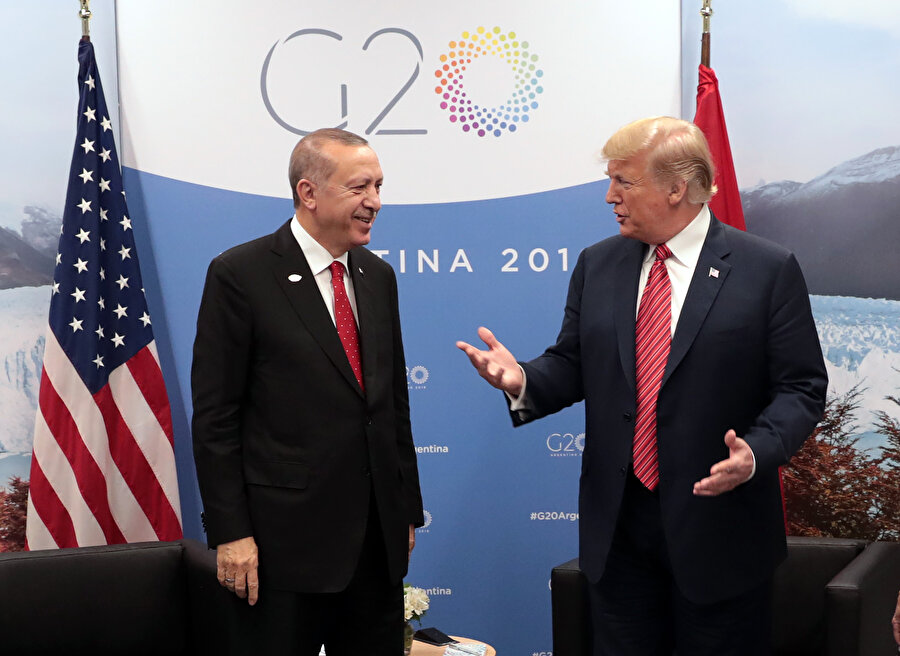 Cumhurbaşkanı Erdoğan ve ABD Başkanı Donald Trump Arjantin'de görüştü.