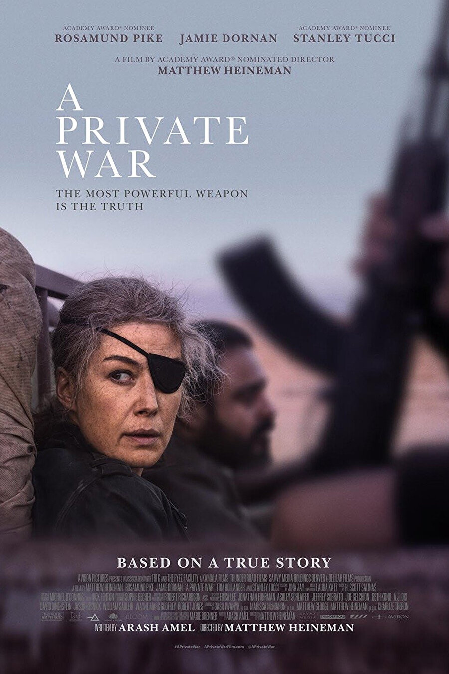 A Private War, Requiem for a Private War film müziği ile ödül bekliyor. 