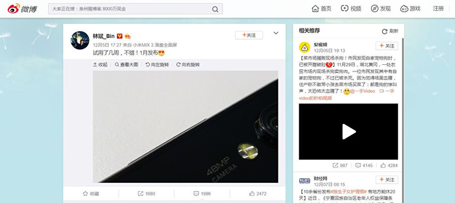 Huawei Başkanı'nın paylaştığı bu fotoğrafa birçok farklı yorum da geldi. 