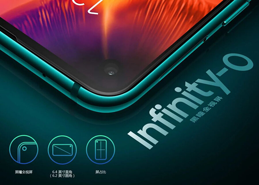 Infinity-O aslında dünyada ilk kez Samsung tarafından Galaxy A8s'te kullanılmış oldu.