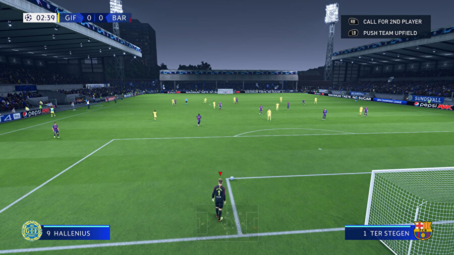 FIFA 19 arayüzü oldukça başarılı bir oyunla karşılaştığımızı kanıtlıyor. 