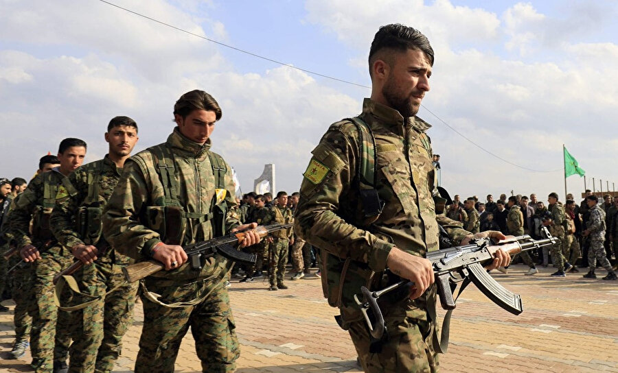 ABD, terör örgütü YPG ve PKK'lı teröristlere eğitim veriyor.