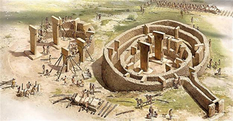 Göbeklitepe'nin MÖ 10.00 yıllarında avcı-toplayıcı insanlar tarafından tapınak olarak inşa edildiği düşünülüyor.