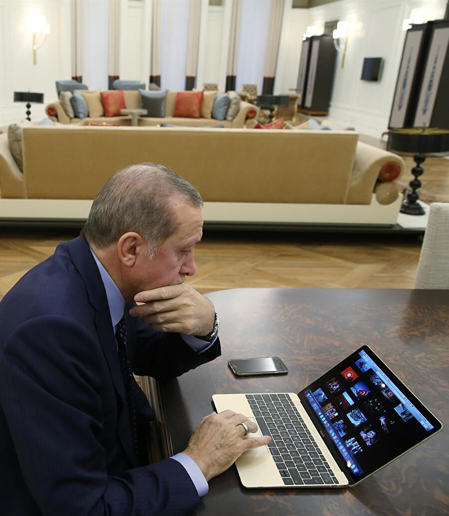 Cumhurbaşkanı Recep Tayyip Erdoğan Ali Meşe ve kedisinin olduğu kareyi yılın fotoğrafı seçti. 