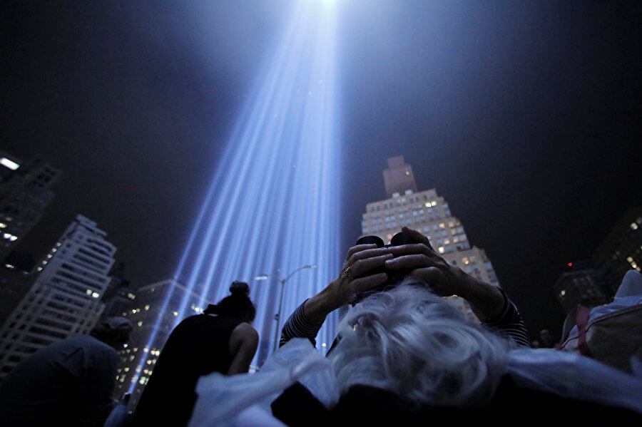 New York'ta 9/11 saldırılarının 17. yıl dönümü nedeniyle anma töreni düzenlenmişti. 