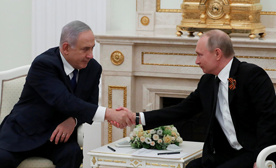 Netanyahu, Rusya Devlet Başkanı Vladimir Putin'le görüşmüştü.