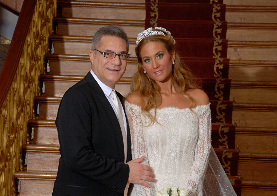 Mehmet Ali Erbil ve kızı Sezin Erbil.