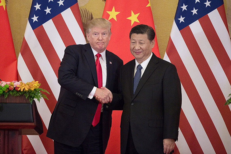 ABD Başkanı Donald Trump ve Çin Devlet Başkanı Xi Jinping, G20 Zirvesi sırasında.