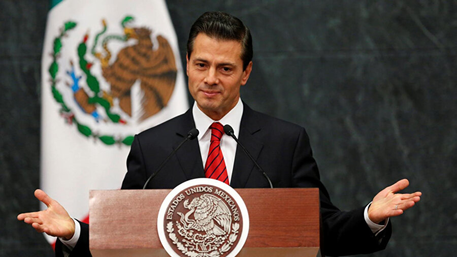 Meksika Devlet Başkanı Enrique Pena Nieto.