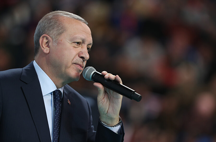 Cumhurbaşkanı Recep Tayyip Erdoğan Trabzon'da.