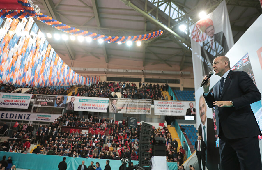 Cumhurbaşkanı Erdoğan Trabzon ilçe belediye başkan adaylarını açıkladı.