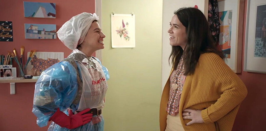 Broad City (2014) dizisinden bir kare.