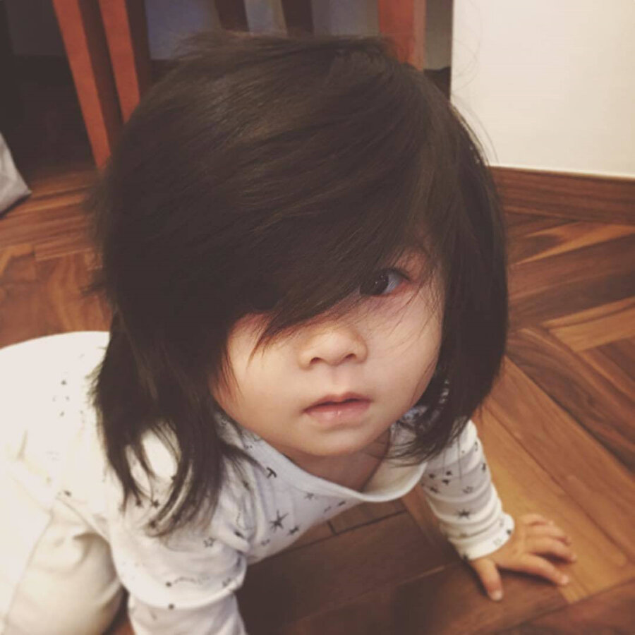 1 yaşındaki Chanco'nun Instagram hesabından kareler.