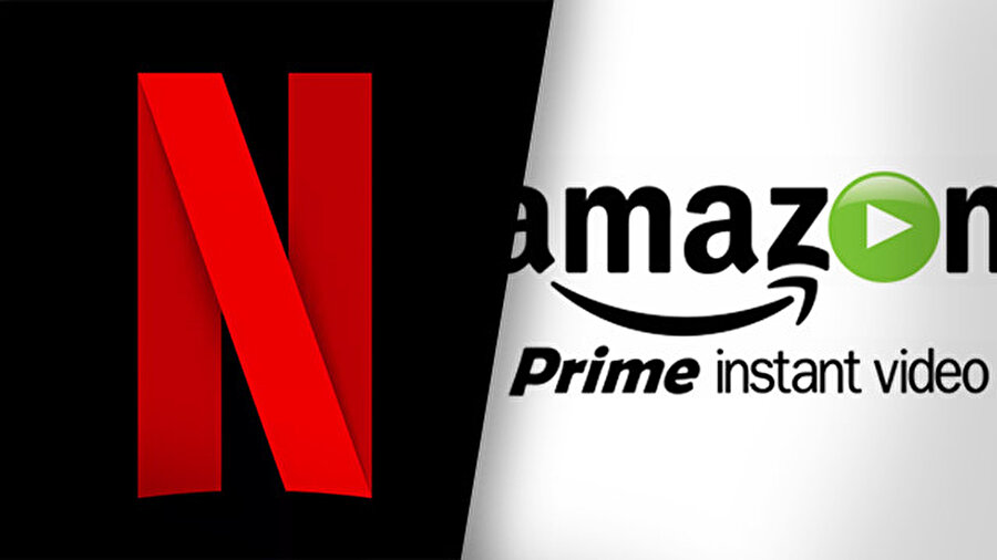 Netflix ve Amazon, dijital yayıncılık sektörünün iki büyük gücü.