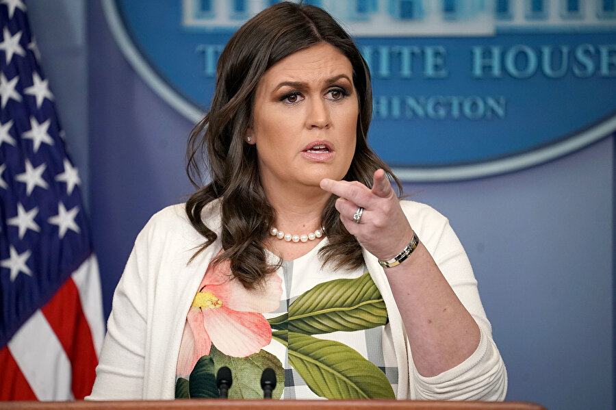 Beyaz Saray Sözcüsü Sarah Sanders