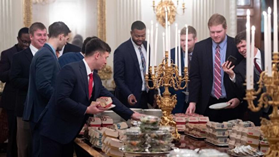 Clemson Tigers takımı, Beyaz Saray’da ağırlandı.