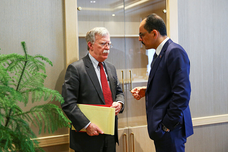 Cumhurbaşkanlığı Sözcüsü İbrahim Kalın ve John Bolton geçtiğimiz hafta bir araya gelmişti.