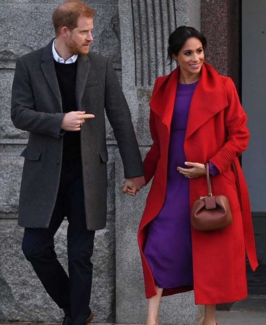 Meghan Markle ve Prens Harry.