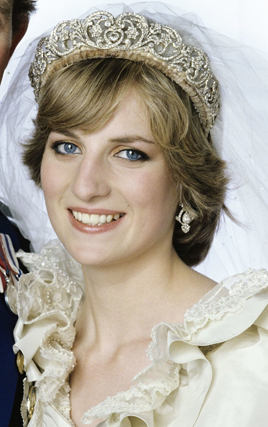 Prenses Diana, düğününden. 
