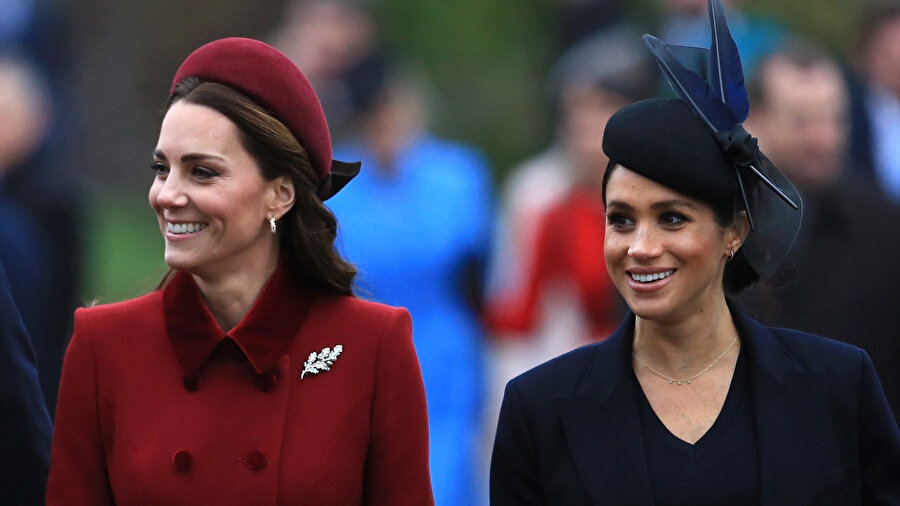 Kate Middleton, Meghan Markle.
