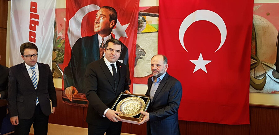 Erzurum Valisi Okay Memiş- Erzurum- Erzincan Şeker Fabrikası Yönetim Kurulu Üyesi Mustafa Albayrak