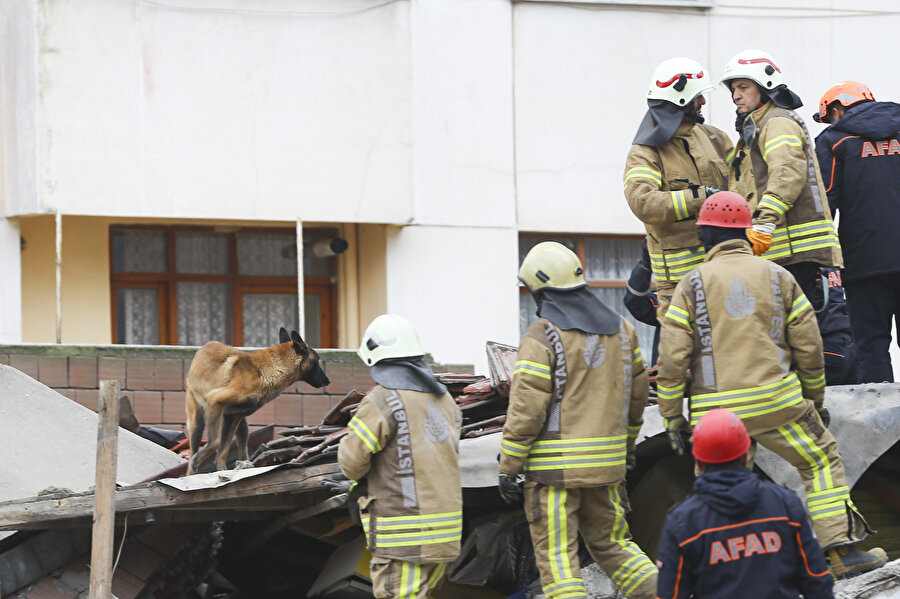 Arma-kurtarma çalışmalarına devam ediliyor.