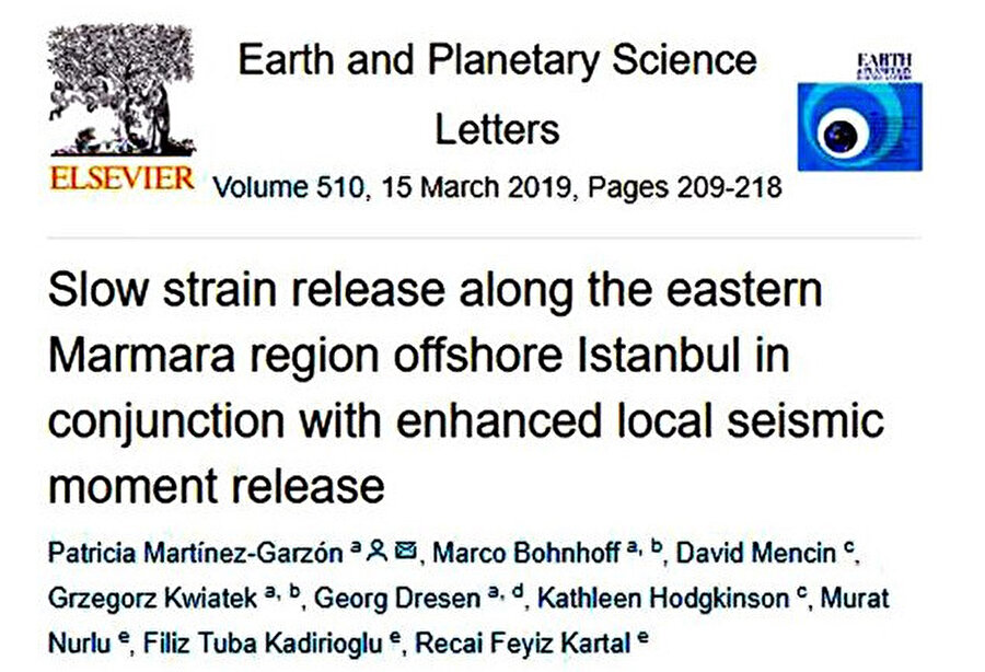 The Guardian ‘İstanbul’da yavaş deprem’ haberini 'Earth and Planetary Science Letters' adlı jeoloji yayınında yer alan bir makaleye dayandırdı.