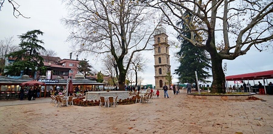 Bursa Tophane Saat Kulesi.