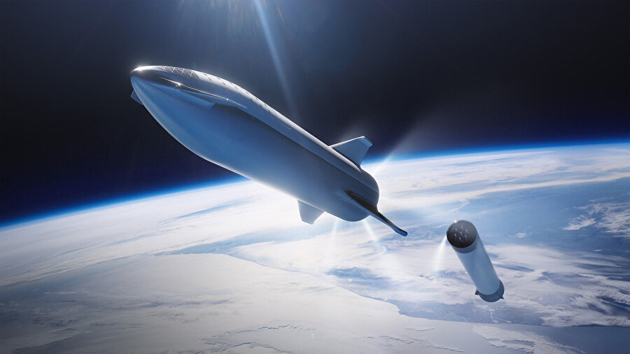 SpaceX'in Starship'i büyük bir güç ve özel tasarım özelliklerine sahip durumda. 