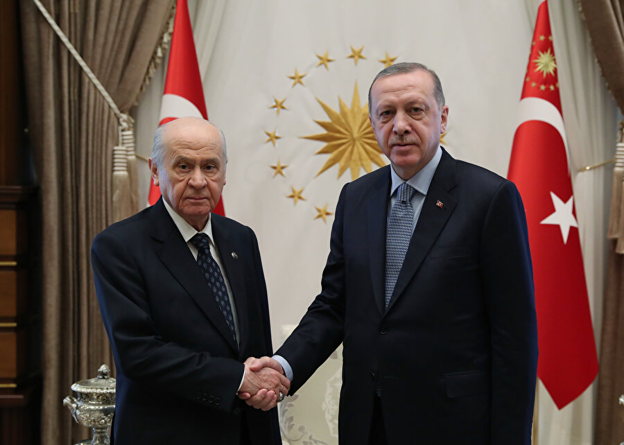 Cumhurbaşkanı Erdoğan ve MHP lideri Bahçeli 6 Şubat't bir araya gelmişti.