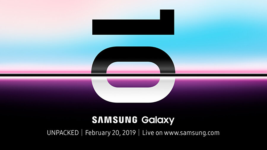 Samsung Galaxy S10 etkinliği Türkiye saatiyle 22:00'de başlıyor. 