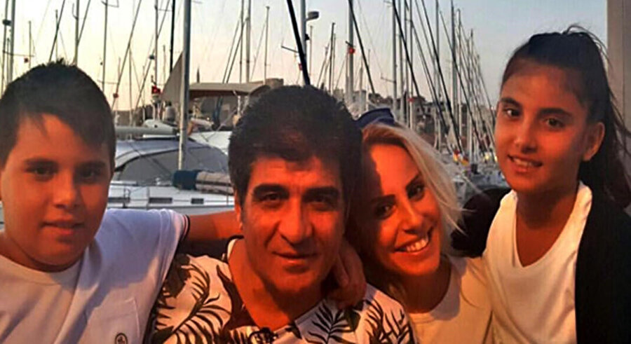 İbrahim Erkal, Filiz Erkal ve çocukları.