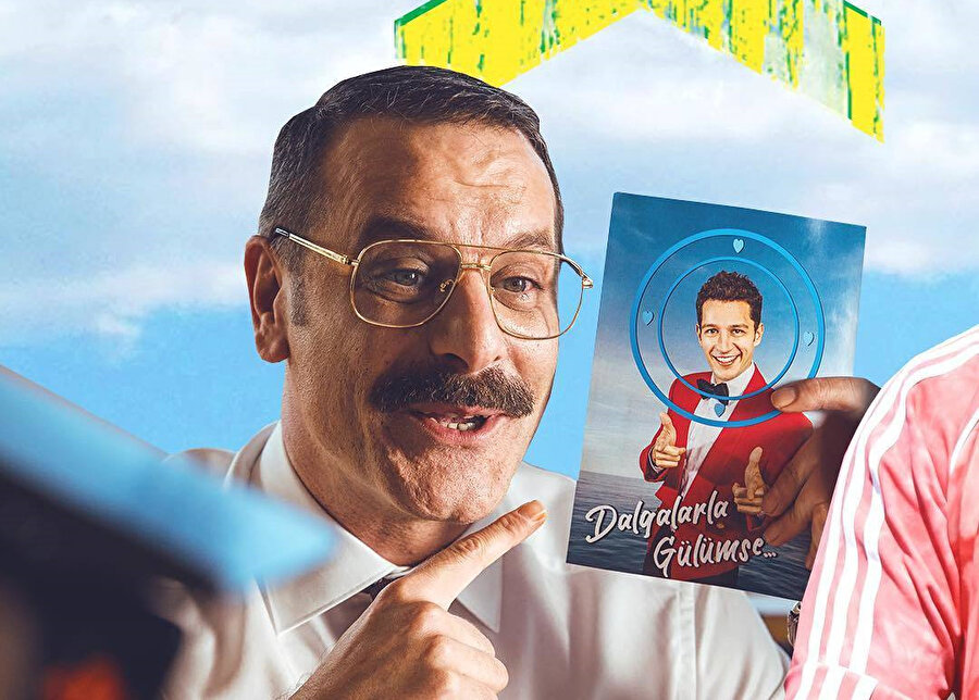 Ozan Güven Karakomik filmler setinden.