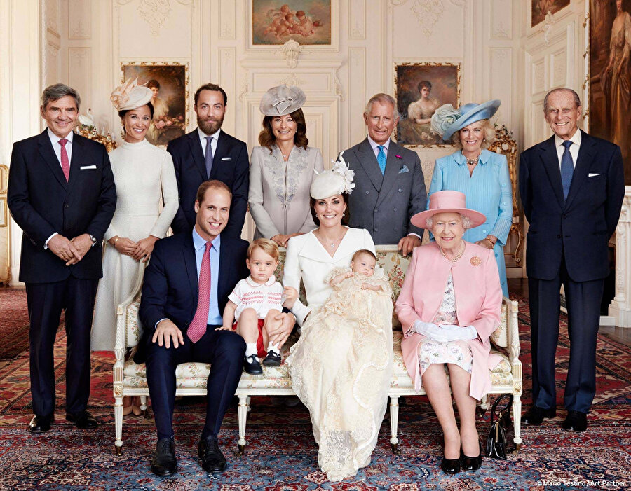 İngiltere Kraliyet ailesi. 