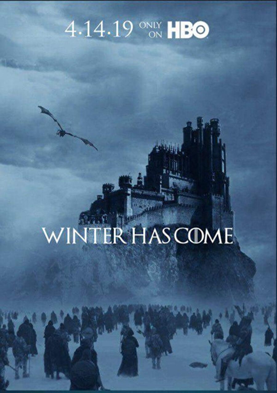 Game of Thrones final sezonunun yayın tarihi HBO tarafından 14 Nisan olarak duyuruldu.