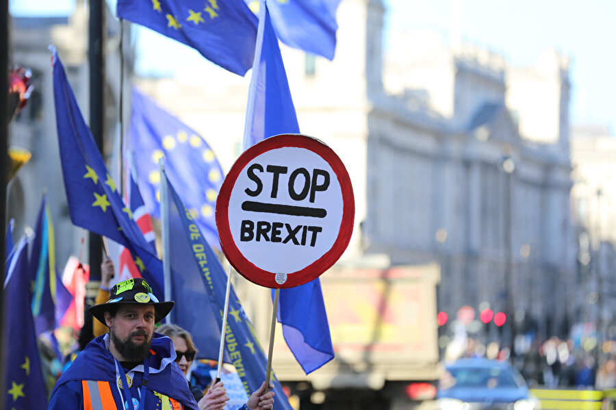 Brexit karşıtı İngilizler AB'den çıkmak istemiyor.